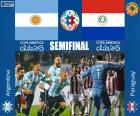 Полуфинал Кубок Америки Чили к 2015 году, Аргентина vs Парагвай